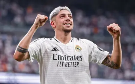 فالفيردي يتألق مع ريال مدريد ويقترب من كسر أرقامه القياسية