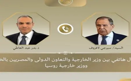 وزير الخارجية يتواصل مع نظيره الروسي لمناقشة استراتيجيات خفض التصعيد في المنطقة
