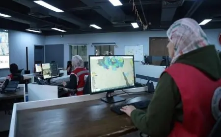 الهلال الأحمر المصري يستعد بشكل كامل لمواجهة التقلبات الجوية القاسية