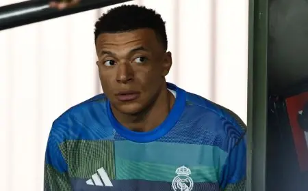 كيليان مبابي يشعر بالغضب الشديد بعد خطأ طبي فادح في ريال مدريد