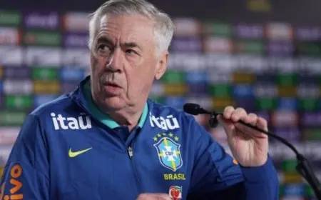 أنشيلوتي يكشف النقاب عن خطة استراتيجية مثيرة لمنتخب البرازيل قبل ملاقاة فرنسا في المونديال