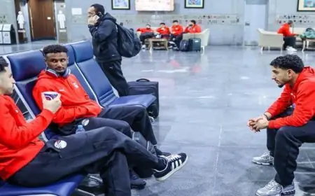 منتخب مصر يحط رحاله في جدة لملاقاة السعودية في مباراة ودية مثيرة