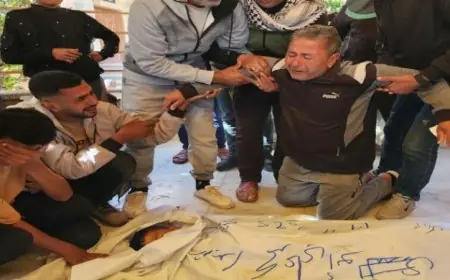 استشهاد فلسطيني وإصابة آخرين جراء قصف إسرائيلي في قلب قطاع غزة