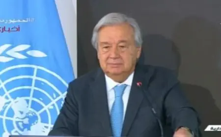 جوتيريش يؤكد دور المبعوث الخاص في تعزيز جهود الوساطة والسلام لإنهاء صراع الشرق الأوسط