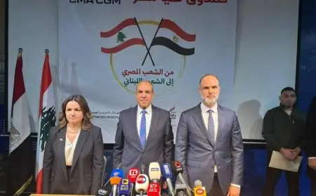 وزير الخارجية يقدم ألف طن من المساعدات الإنسانية خلال زيارته لبيروت