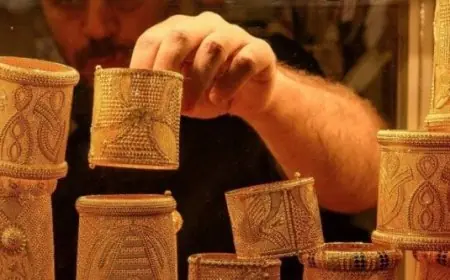 ارتفاع ملحوظ في سعر الذهب اليوم الخميس 26 مارس 2026 في محلات الصاغة