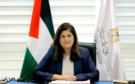 وزيرة الخارجية الفلسطينية تدعو المجتمع الدولي لدعم قرارات فلسطين بالتصويت