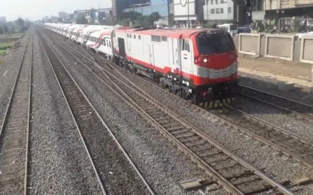 السكة الحديد تتخذ إجراءات احترازية لحماية سلامة التشغيل في مواجهة سوء الأحوال الجوية