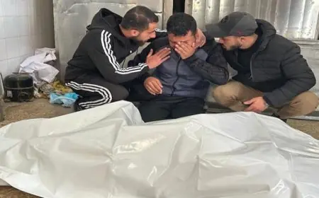 ارتفاع عدد الشهداء جراء القصف الإسرائيلي على مواصي خان يونس في قطاع غزة ليصل إلى 9 شهداء