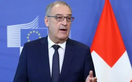 الرئيس السويسري يعلن عن استمرار المفاوضات التجارية مع الولايات المتحدة لتعزيز العلاقات الاقتصادية