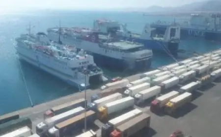 إغلاق ميناء نويبع البحري في جنوب سيناء بسبب سوء الأحوال الجوية