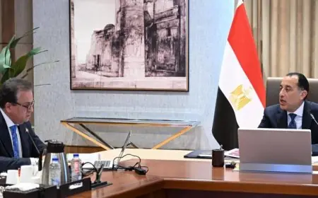 رئيس الوزراء يناقش مع وزير الصحة والسكان أبرز ملفات الوزارة وأهم القرارات المقبلة