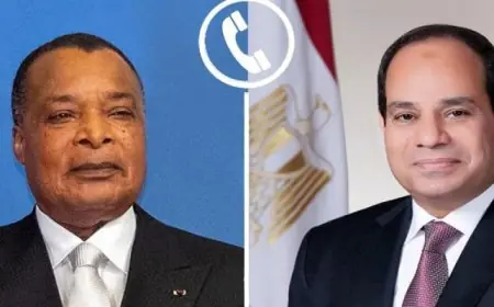 الرئيس السيسى يهنئ رئيس الكونغو بفوزه المستحق في الانتخابات الرئاسية الجديدة