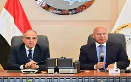 وزير النقل والري يتعاونان لتعزيز مشروعات الطرق والكباري والسكك الحديدية والمواني في مصر