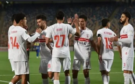 الزمالك يتألق بفوز كبير على الشرقية للدخان بخماسية في مباراة ودية
