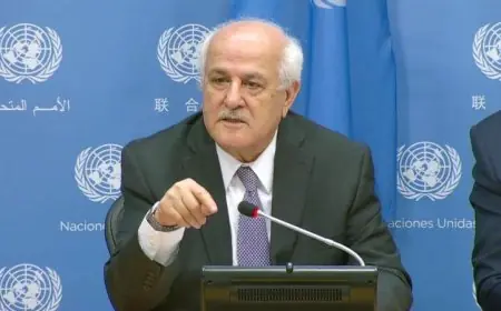 مندوب فلسطين يوجه نداءات عاجلة إلى مسؤولي الأمم المتحدة بشأن التصعيد الإسرائيلي في القدس المحتلة
