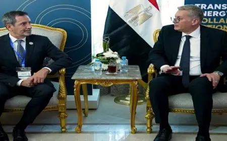 وزير البترول يناقش خطط شركة بى بى للتوسع في قطاع الطاقة بمصر