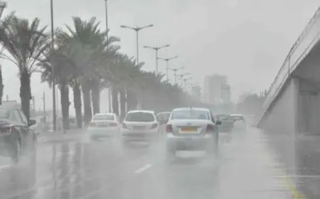 الأرصاد الجوية تحذر من طقس بارد مع فرص لهطول الأمطار مساء الثلاثاء