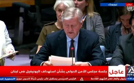 مجلس الأمن الدولي يناقش في نيويورك استهداف قوات اليونيفيل في لبنان