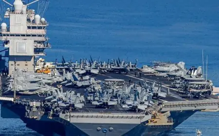 حاملة طائرات أمريكية جديدة في الطريق إلى الشرق الأوسط لتعزيز الوجود العسكري