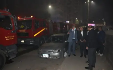 محافظ القاهرة يكشف عن جهود السيطرة على حريق مصنع الملابس في حي الزيتون