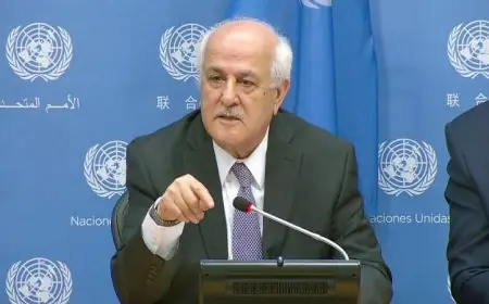 مندوب فلسطين يحذر من قانون إعدام الأسرى الذي أقره الكنيست ويطلب تحركاً دولياً عاجلاً