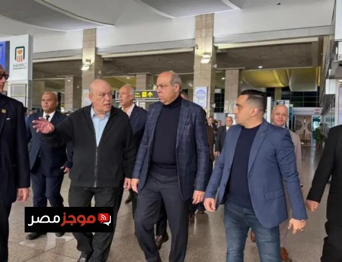تفقد الحفني مطار القاهرة لمتابعة سير حركة التشغيل في أول أيام عيد الفطر