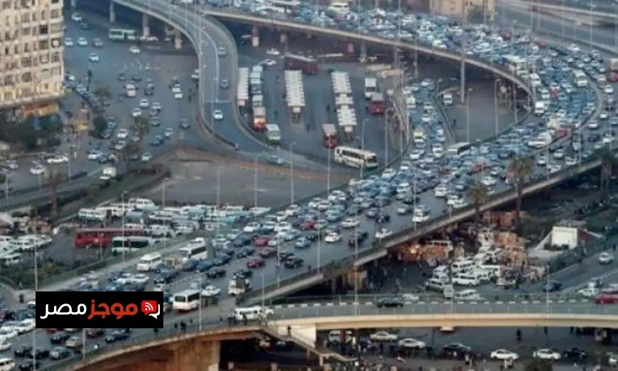 مرور القاهرة والجيزة يكشف عن أماكن الكثافات المرورية المرتفعة في جميع المحاور