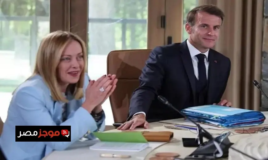 ميلوني تتحدث مع ماكرون حول تأثيرات الصراع في إيران عبر الهاتف