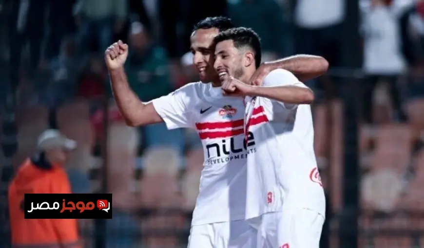 ناصر منسي يسجل هدفاً رائعاً برأسية ليتقدم الزمالك على الاتحاد السكندري في الدوري الممتاز فيديو