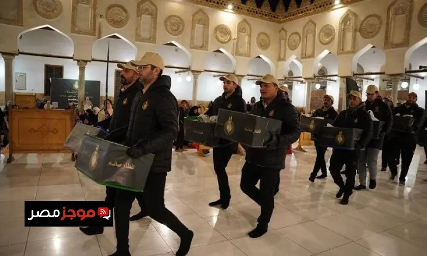 بيت الزكاة والصدقات يوزع 3 آلاف وجبة سحور للمعتكفين في الجامع الأزهر بدءًا من الليلة