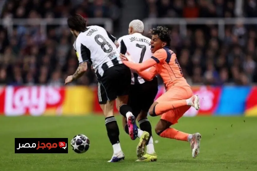 أحداث مباراة دوري أبطال أوروبا بين برشلونة ونيوكاسل تنتهي بالتعادل السلبي في الشوط الأول