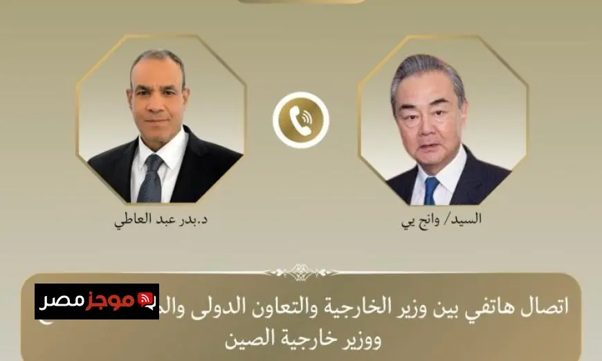 وزير الخارجية المصري ونظيره الصيني يتبادلان الآراء حول التطورات الإقليمية