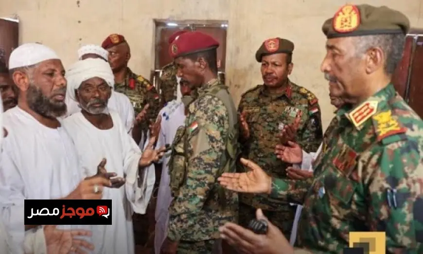 البرهان يؤكد عزم القوات المسلحة السودانية على حسم المعركة وعدم التعايش مع المتمردين