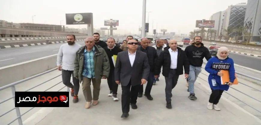 وزير النقل يزور موقع الأتوبيس الترددى السريع BRT للاطلاع على التشطيبات النهائية للمشروع