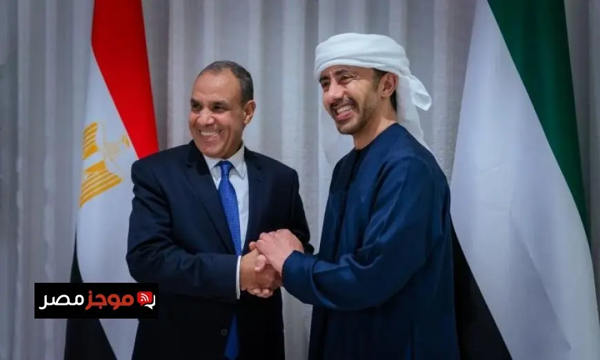 زيارة الدكتور عبدالعاطي تؤكد تضامن مصر مع الإمارات حسب تأكيد وزير الخارجية الإماراتي