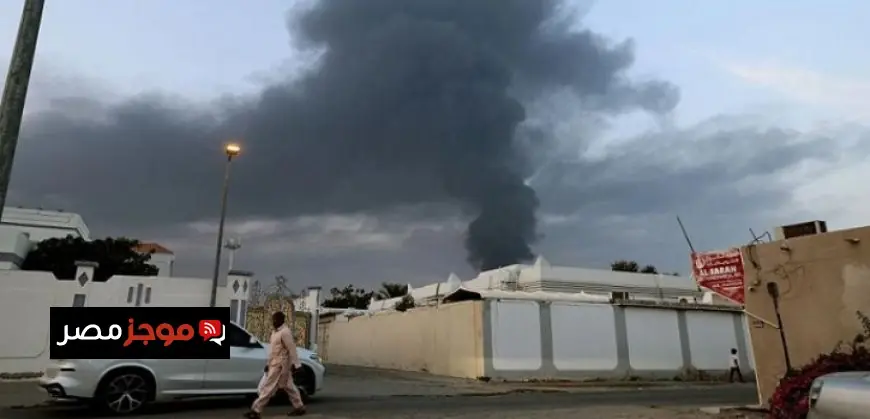 اندلاع فاجعة في أبوظبي مقتل شخص بسبب شظايا صاروخ بالستي معترض