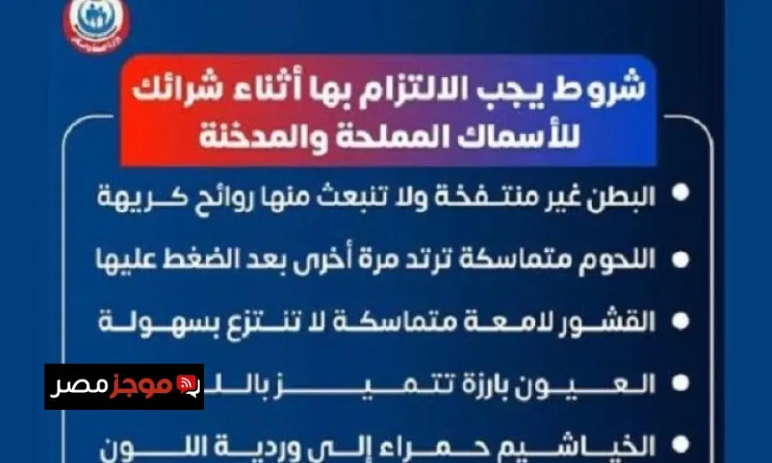 تحذيرات الصحة بمناسبة عيد الفطر حول مخاطر الأسماك المملحة ونصائح وقائية مهمة للعائلة