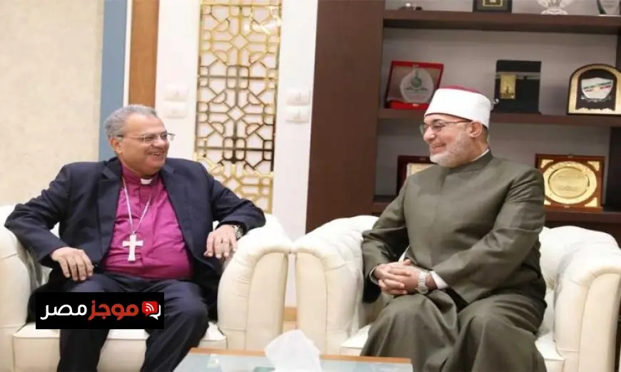 مفتي الجمهورية يرحب برئيس الطائفة الإنجيلية ووفده للاحتفال بعيد الأضحى المبارك