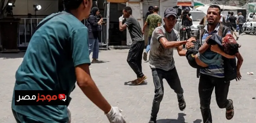 استشهاد 3 فلسطينيين وجرح 10 آخرين في قصف الاحتلال لمخيم النصيرات وسط غزة