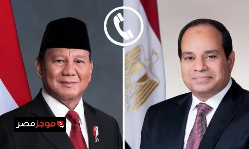 الرئيس السيسي يناقش مع نظيره الإندونيسي الأوضاع الإقليمية في الشرق الأوسط عبر الهاتف