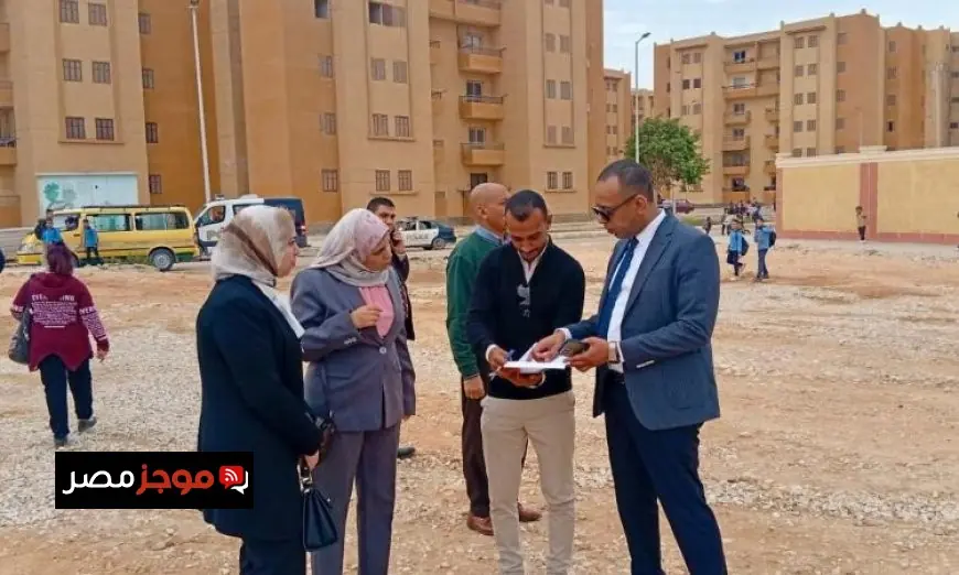 صور تكشف تفاصيل معاينة النيابة الإدارية لموقع وفاة طفل أثناء عمليات الحفر تحت الإنشاء