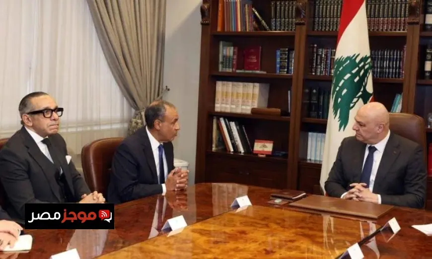 وزير الخارجية المصري يلتقي رئيس لبنان في بيروت ويقدم رسالة دعم قوية من القيادة والشعب المصري