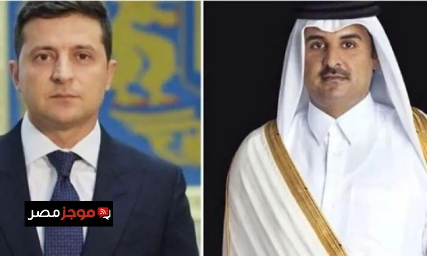 أمير قطر والرئيس الأوكراني يتناولان أحدث مستجدات الأوضاع الإقليمية والدولية