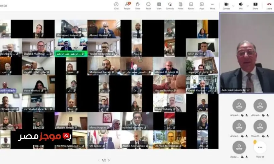 نائب وزير الخارجية يلتقي الجالية المصرية في الكويت لتعزيز التعاون الدولي