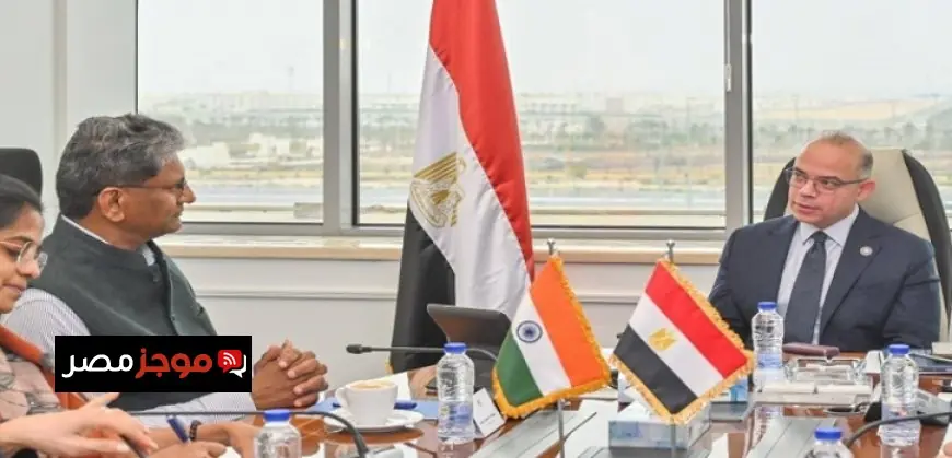 وزير الاستثمار يجري مباحثات مع السفير الهندي في القاهرة لتعزيز الشراكة الاقتصادية والتبادل التجاري بين مصر والهند