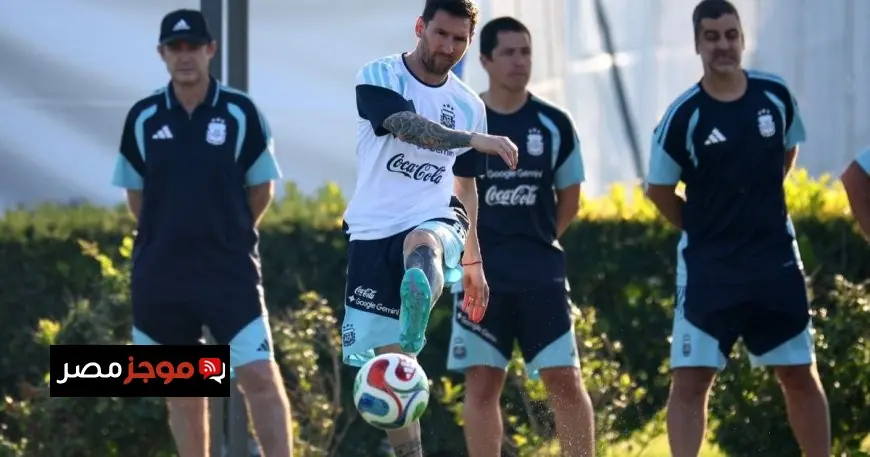 ليونيل ميسي يقود الأرجنتين كأساسي في مباراة ودية ضد زامبيا