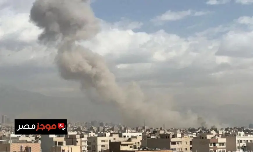 إصابة امرأة وحريق كبير في وسط إسرائيل إثر هجوم صاروخي إيراني