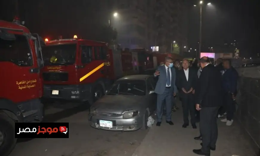 محافظ القاهرة يكشف عن جهود السيطرة على حريق مصنع الملابس في حي الزيتون