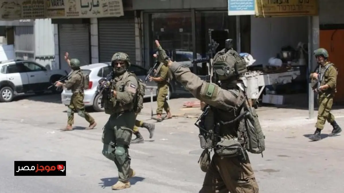 الاحتلال الإسرائيلي يشن هجومًا على مدينة نابلس وبلدة سردا